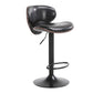 Industrial Style Bar-stool Adjustable Height Metal Leg for Restaurant Bar Black 1 Piece Bar Stool(31"H) Clearhalo 'Bar Furniture' 'Bar Stools' 'bar_stools' 'furn' 'furn_bar_stools' 'furniture_bar_stools' 'Kitchen & Dining Furniture' 'kitchen&dining_furn' 'kitchen' 'kitchen_furn' Furniture' 4512191
