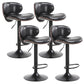 Industrial Style Bar-stool Adjustable Height Metal Leg for Restaurant Bar Black 4 Piece Set Bar Stool(31"H) Clearhalo 'Bar Furniture' 'Bar Stools' 'bar_stools' 'furn' 'furn_bar_stools' 'furniture_bar_stools' 'Kitchen & Dining Furniture' 'kitchen&dining_furn' 'kitchen' 'kitchen_furn' Furniture' 4512196