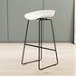 Modern Style Iron Bar Stool with Footrest Bristol Bar Stool for Kitchen Clearhalo 'Bar Furniture' 'Bar Stools' 'bar_stools' 'furn' 'furn_bar_stools' 'furniture_bar_stools' 'Kitchen & Dining Furniture' 'kitchen&dining_furn' 'kitchen' 'kitchen_furn' Furniture' 4512233