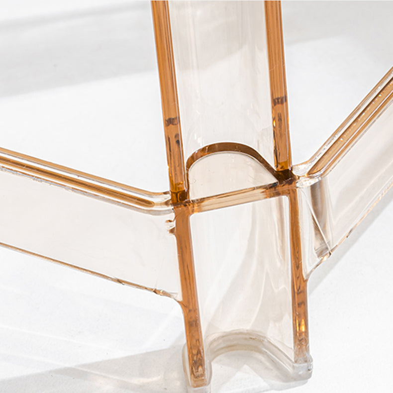 Modern Squared Counter Bar Stool Plastic Armless Bar Stool with Footrest Clearhalo 'Bar Furniture' 'Bar Stools' 'bar_stools' 'furn' 'furn_bar_stools' 'furniture_bar_stools' 'Kitchen & Dining Furniture' 'kitchen&dining_furn' 'kitchen' 'kitchen_furn' Furniture' 4512475