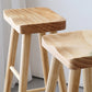 Contemporary Wood Counter Bar Stool Backless Saddle Seat Bar Stool with Footrest Clearhalo 'Bar Furniture' 'Bar Stools' 'bar_stools' 'furn' 'furn_bar_stools' 'furniture_bar_stools' 'Kitchen & Dining Furniture' 'kitchen&dining_furn' 'kitchen' 'kitchen_furn' Furniture' 4512598