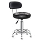 Modern Liftable Rotatable Counter Stool Steel Beauty Shop Bar Stool with Leather Cushion Purple-Black 1 Piece Clearhalo 'Bar Furniture' 'Bar Stools' 'bar_stools' 'furn' 'furn_bar_stools' 'furniture_bar_stools' 'Kitchen & Dining Furniture' 'kitchen&dining_furn' 'kitchen' 'kitchen_furn' Furniture' 4512654