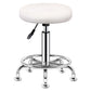 Modern Liftable Rotatable Counter Stool Steel Beauty Shop Bar Stool with Leather Cushion Gloss White 1 Piece Clearhalo 'Bar Furniture' 'Bar Stools' 'bar_stools' 'furn' 'furn_bar_stools' 'furniture_bar_stools' 'Kitchen & Dining Furniture' 'kitchen&dining_furn' 'kitchen' 'kitchen_furn' Furniture' 4512657