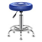Modern Liftable Rotatable Counter Stool Steel Beauty Shop Bar Stool with Leather Cushion Light Blue 1 Piece Clearhalo 'Bar Furniture' 'Bar Stools' 'bar_stools' 'furn' 'furn_bar_stools' 'furniture_bar_stools' 'Kitchen & Dining Furniture' 'kitchen&dining_furn' 'kitchen' 'kitchen_furn' Furniture' 4512660