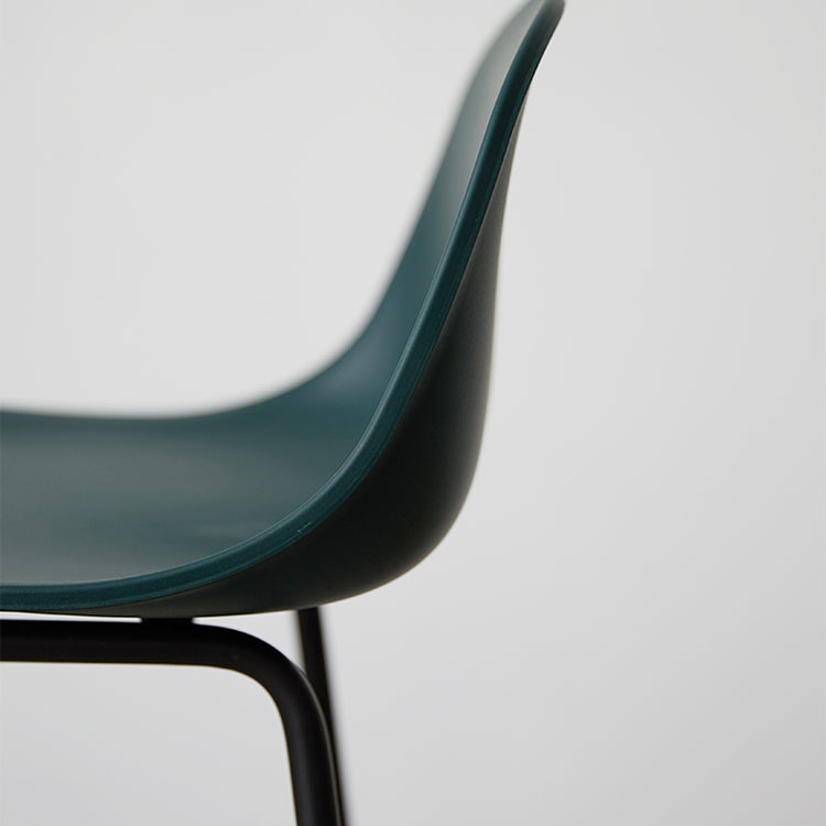 Modern Armless Backrest Counter Stool Iron Living Room Bar Stool with Pedal Clearhalo 'Bar Furniture' 'Bar Stools' 'bar_stools' 'furn' 'furn_bar_stools' 'furniture_bar_stools' 'Kitchen & Dining Furniture' 'kitchen&dining_furn' 'kitchen' 'kitchen_furn' Furniture' 4512860