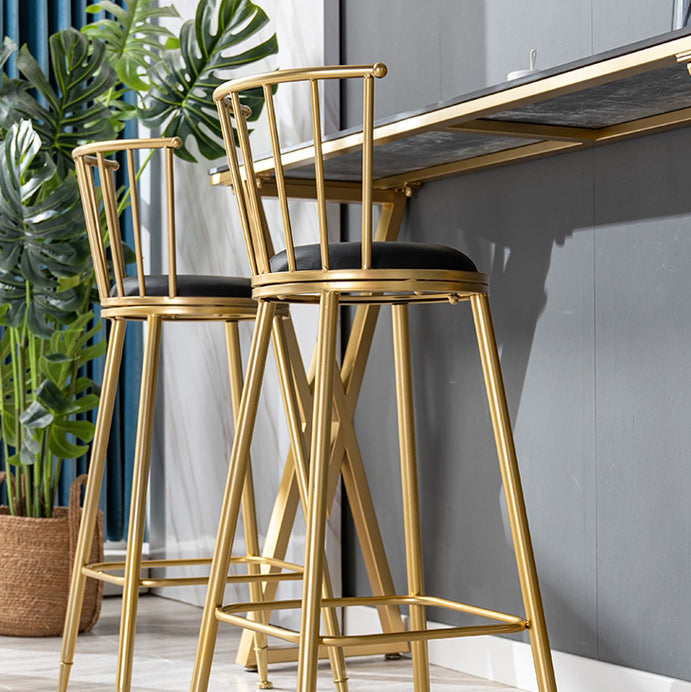 Glam Marble Bar Table with Rectangle Table Top Double Pedestal Table - 41.3" H Clearhalo 'Bar Furniture' 'Bar Tables' 'bar_tables' 'furn' 'furn_bar_tables' 'Furniture' 'furniture_bar_tables' 'Kitchen & Dining Furniture' 4513096