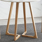 Double Pedestal Stone Table Industrial Style Dining Room Table for Home Clearhalo ' dining_table' 'Dining Tables & Seating' 'Dining Tables' 'furn' 'furn_dining_table' 'Furniture' 'furniture_dining_table' 'Kitchen & Dining Furniture' 'kitchen&dining_furn' 'kitchen' 'kitchen_dining_table' 4522906