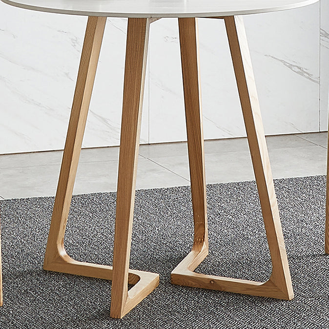Double Pedestal Stone Table Industrial Style Dining Room Table for Home Clearhalo ' dining_table' 'Dining Tables & Seating' 'Dining Tables' 'furn' 'furn_dining_table' 'Furniture' 'furniture_dining_table' 'Kitchen & Dining Furniture' 'kitchen&dining_furn' 'kitchen' 'kitchen_dining_table' 4522906