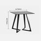 Double Pedestal Stone Dinning Table Industrial Style Furniture for Indoor Clearhalo ' dining_table' 'Dining Tables & Seating' 'Dining Tables' 'furn' 'furn_dining_table' 'Furniture' 'furniture_dining_table' 'Kitchen & Dining Furniture' 'kitchen&dining_furn' 'kitchen' 'kitchen_dining_table' 4522931