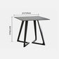 Double Pedestal Stone Dinning Table Industrial Style Furniture for Indoor Clearhalo ' dining_table' 'Dining Tables & Seating' 'Dining Tables' 'furn' 'furn_dining_table' 'Furniture' 'furniture_dining_table' 'Kitchen & Dining Furniture' 'kitchen&dining_furn' 'kitchen' 'kitchen_dining_table' 4522933