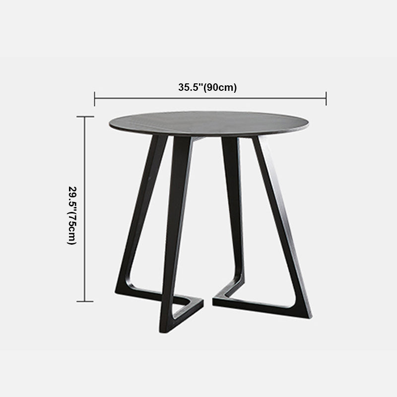 Double Pedestal Stone Dinning Table Industrial Style Furniture for Indoor Clearhalo ' dining_table' 'Dining Tables & Seating' 'Dining Tables' 'furn' 'furn_dining_table' 'Furniture' 'furniture_dining_table' 'Kitchen & Dining Furniture' 'kitchen&dining_furn' 'kitchen' 'kitchen_dining_table' 4522936