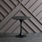 Round Pedestal Casual Dining Table Four-Color Fixed Table with Solid Wood Black Without Chairs Clearhalo ' dining_table' 'Dining Tables & Seating' 'Dining Tables' 'furn' 'furn_dining_table' 'Furniture' 'furniture_dining_table' 'Kitchen & Dining Furniture' 'kitchen&dining_furn' 'kitchen' 'kitchen_dining_table' 4522955