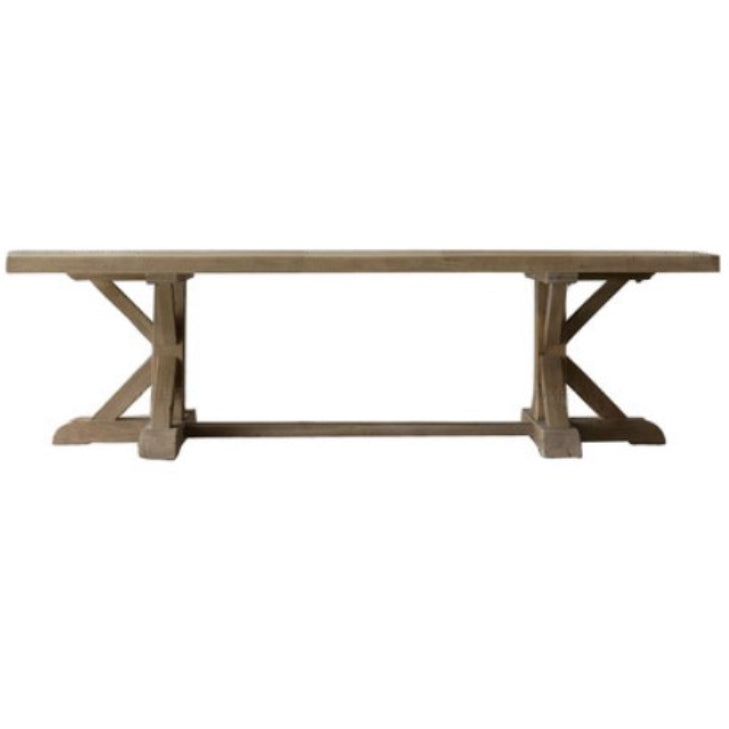 Modern Pine Wooden Table for Restaurant Rectangle Dining Table with Trestle Base Without Chairs Clearhalo ' dining_table' 'Dining Tables & Seating' 'Dining Tables' 'furn' 'furn_dining_table' 'Furniture' 'furniture_dining_table' 'Kitchen & Dining Furniture' 'kitchen&dining_furn' 'kitchen' 'kitchen_dining_table' 4522971