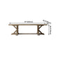 Modern Pine Wooden Table for Restaurant Rectangle Dining Table with Trestle Base Clearhalo ' dining_table' 'Dining Tables & Seating' 'Dining Tables' 'furn' 'furn_dining_table' 'Furniture' 'furniture_dining_table' 'Kitchen & Dining Furniture' 'kitchen&dining_furn' 'kitchen' 'kitchen_dining_table' 4522977