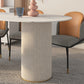 Sintered Stone Top Modern White Table for Restaurant Oval Table with Double Pedestal Base Clearhalo ' dining_table' 'Dining Tables & Seating' 'Dining Tables' 'furn' 'furn_dining_table' 'Furniture' 'furniture_dining_table' 'Kitchen & Dining Furniture' 'kitchen&dining_furn' 'kitchen' 'kitchen_dining_table' 4523146