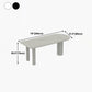 Free Form White Tone Dining Table Contemporary Sintered Stone Table with 3 Legs Clearhalo ' dining_table' 'Dining Tables & Seating' 'Dining Tables' 'furn' 'furn_dining_table' 'Furniture' 'furniture_dining_table' 'Kitchen & Dining Furniture' 'kitchen&dining_furn' 'kitchen' 'kitchen_dining_table' 4523166