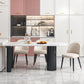 Sintered Stone White Tone Dining Table Simplicity 3 Legs Table for Dining Room White 55.1"L x 31.5"W x 29.5"H Without Chairs Clearhalo ' dining_table' 'Dining Tables & Seating' 'Dining Tables' 'furn' 'furn_dining_table' 'Furniture' 'furniture_dining_table' 'Kitchen & Dining Furniture' 'kitchen&dining_furn' 'kitchen' 'kitchen_dining_table' 4523167