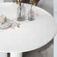 Modern Indoor White Table for Restaurant Sintered Stone Top Dining Table Clearhalo ' dining_table' 'Dining Tables & Seating' 'Dining Tables' 'furn' 'furn_dining_table' 'Furniture' 'furniture_dining_table' 'Kitchen & Dining Furniture' 'kitchen&dining_furn' 'kitchen' 'kitchen_dining_table' 4523262