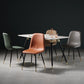 Nordic Metal Dining Chairs Dining Armless Side Chairs for Kitchen Clearhalo ' kitchen&dining_furn' 'Dining Chairs' 'Dining Tables & Seating' 'dining_chair' 'furn' 'furn_dining_chair' 'Furniture' 'furniture_dining_chair' 'Kitchen & Dining Furniture' 'kitchen' 4523298