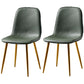 Nordic Metal Dining Chairs Dining Armless Side Chairs for Kitchen Green 2 Piece Set Brass Gold Clearhalo ' kitchen&dining_furn' 'Dining Chairs' 'Dining Tables & Seating' 'dining_chair' 'furn' 'furn_dining_chair' 'Furniture' 'furniture_dining_chair' 'Kitchen & Dining Furniture' 'kitchen' 4523363