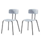 Industrial Design Open Back Dining Side Chairs Armless Dining Side Chairs for Kitchen Gray-Blue Set of 2 Clearhalo ' kitchen&dining_furn' 'Dining Chairs' 'Dining Tables & Seating' 'dining_chair' 'Furniture' 'furniture_dining_chair' 'Kitchen & Dining Furniture' 'kitchen' 4523550
