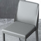 Designer Style Home Solid Back Side Chair Leather Matte Finish Dining Chair Clearhalo ' kitchen&dining_furn' 'Dining Chairs' 'Dining Tables & Seating' 'dining_chair' 'furn' 'furn_dining_chair' 'Furniture' 'furniture_dining_chair' 'Kitchen & Dining Furniture' 'kitchen' 4523614
