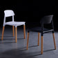 Scandinavian Design Open Back Dining Side Chairs Plastic Dining Armless Chair Clearhalo ' kitchen&dining_furn' 'Dining Chairs' 'Dining Tables & Seating' 'dining_chair' 'furn' 'furn_dining_chair' 'Furniture' 'furniture_dining_chair' 'Kitchen & Dining Furniture' 'kitchen' 4523652
