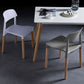 Scandinavian Design Open Back Dining Side Chairs Plastic Dining Armless Chair Clearhalo ' kitchen&dining_furn' 'Dining Chairs' 'Dining Tables & Seating' 'dining_chair' 'furn' 'furn_dining_chair' 'Furniture' 'furniture_dining_chair' 'Kitchen & Dining Furniture' 'kitchen' 4523656