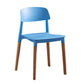 Scandinavian Design Open Back Dining Side Chairs Plastic Dining Armless Chair Clearhalo ' kitchen&dining_furn' 'Dining Chairs' 'Dining Tables & Seating' 'dining_chair' 'furn' 'furn_dining_chair' 'Furniture' 'furniture_dining_chair' 'Kitchen & Dining Furniture' 'kitchen' 4523661