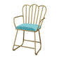 Glam Velvet Dining Room Chair Metal Dining Side Arm Chair for Restaurant Use Sky Blue 1 Piece Clearhalo ' kitchen&dining_furn' 'Dining Chairs' 'Dining Tables & Seating' 'dining_chair' 'furn' 'furn_dining_chair' 'Furniture' 'furniture_dining_chair' 'Kitchen & Dining Furniture' 'kitchen' 4523741
