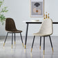 Scandinavian Design Plastic Dining Armless Chairs Solid Back Armless Side Chair Clearhalo ' kitchen&dining_furn' 'Dining Chairs' 'Dining Tables & Seating' 'dining_chair' 'furn' 'furn_dining_chair' 'Furniture' 'furniture_dining_chair' 'Kitchen & Dining Furniture' 'kitchen' 4523762