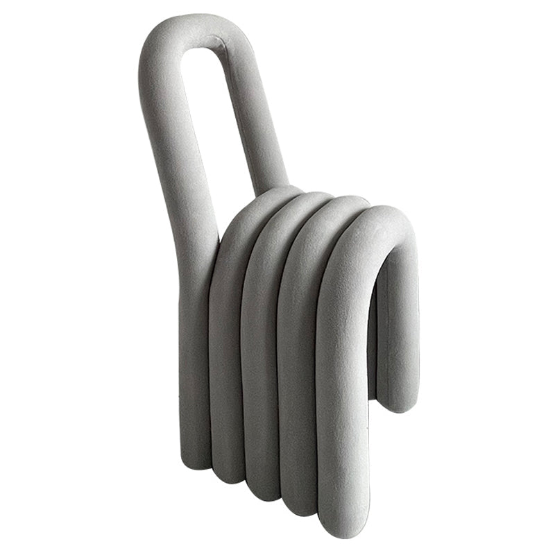 Contemporary Velvet Dining Room Chair Armless Metal Side Chair for Home Use Light Gray 1 Piece Clearhalo ' kitchen&dining_furn' 'Dining Chairs' 'Dining Tables & Seating' 'dining_chair' 'furn' 'furn_dining_chair' 'Furniture' 'furniture_dining_chair' 'Kitchen & Dining Furniture' 'kitchen' 4523783