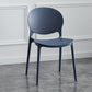 Plastic Scandinavian Indoor-Outdoor Chair Open Back Side Chair Blue 1 Piece Clearhalo ' kitchen&dining_furn' 'Dining Chairs' 'Dining Tables & Seating' 'dining_chair' 'furn' 'furn_dining_chair' 'Furniture' 'furniture_dining_chair' 'Kitchen & Dining Furniture' 'kitchen' 4523848