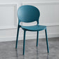Plastic Scandinavian Indoor-Outdoor Chair Open Back Side Chair Peacock Blue 1 Piece Clearhalo ' kitchen&dining_furn' 'Dining Chairs' 'Dining Tables & Seating' 'dining_chair' 'furn' 'furn_dining_chair' 'Furniture' 'furniture_dining_chair' 'Kitchen & Dining Furniture' 'kitchen' 4523854