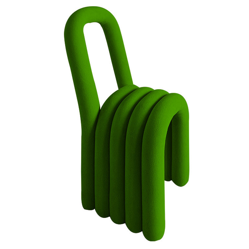 Contemporary Velvet Armless Dining Chair Metal Dining Room Chairs for Home Use Green 1 Piece Clearhalo ' kitchen&dining_furn' 'Dining Chairs' 'Dining Tables & Seating' 'dining_chair' 'furn' 'furn_dining_chair' 'Furniture' 'furniture_dining_chair' 'Kitchen & Dining Furniture' 'kitchen' 4523946