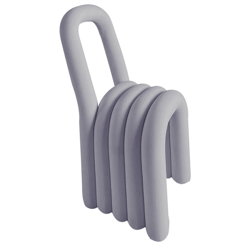 Contemporary Velvet Armless Dining Chair Metal Dining Room Chairs for Home Use Light Purple 1 Piece Clearhalo ' kitchen&dining_furn' 'Dining Chairs' 'Dining Tables & Seating' 'dining_chair' 'furn' 'furn_dining_chair' 'Furniture' 'furniture_dining_chair' 'Kitchen & Dining Furniture' 'kitchen' 4523952