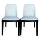 Modern Style Dining Chairs Kitchen Dining Armless Side Chairs with Wooden Legs White 2 Piece Set Clearhalo ' kitchen&dining_furn' 'Dining Chairs' 'Dining Tables & Seating' 'dining_chair' 'furn' 'furn_dining_chair' 'Furniture' 'furniture_dining_chair' 'Kitchen & Dining Furniture' 'kitchen' 4523987