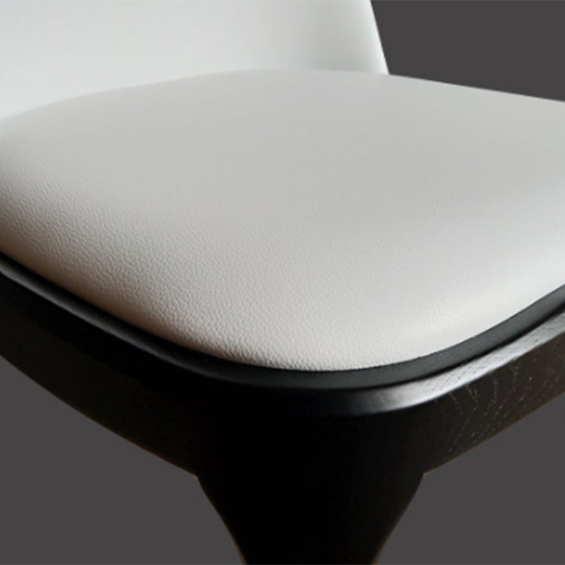 Modern Style Dining Chairs Kitchen Dining Armless Side Chairs with Wooden Legs Clearhalo ' kitchen&dining_furn' 'Dining Chairs' 'Dining Tables & Seating' 'dining_chair' 'furn' 'furn_dining_chair' 'Furniture' 'furniture_dining_chair' 'Kitchen & Dining Furniture' 'kitchen' 4523990