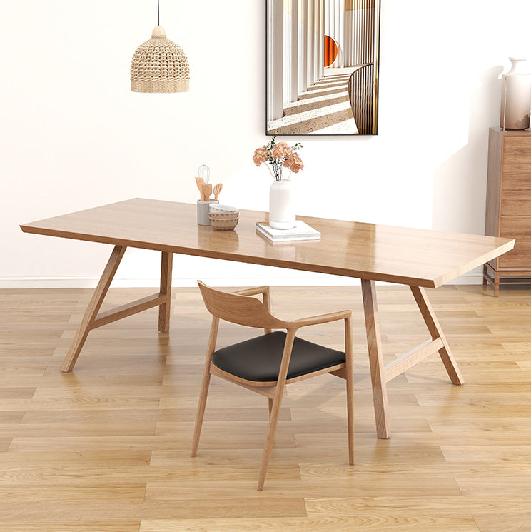 1/2/7 Pcs Pine Wood Modern Dining Room Set with Wooden Table and Chairs Dinette Set 2 Pieces: Table, 1 Black Chair Clearhalo 'Dining Room Sets' 'Dining Tables & Seating' 'dining_room_set' 'furn' 'furn_dining_room_set' 'Furniture' 'furniture_dining_room_set' 'Kitchen & Dining Furniture' 'kitchen&dining_furn' 'kitchen' 4524112