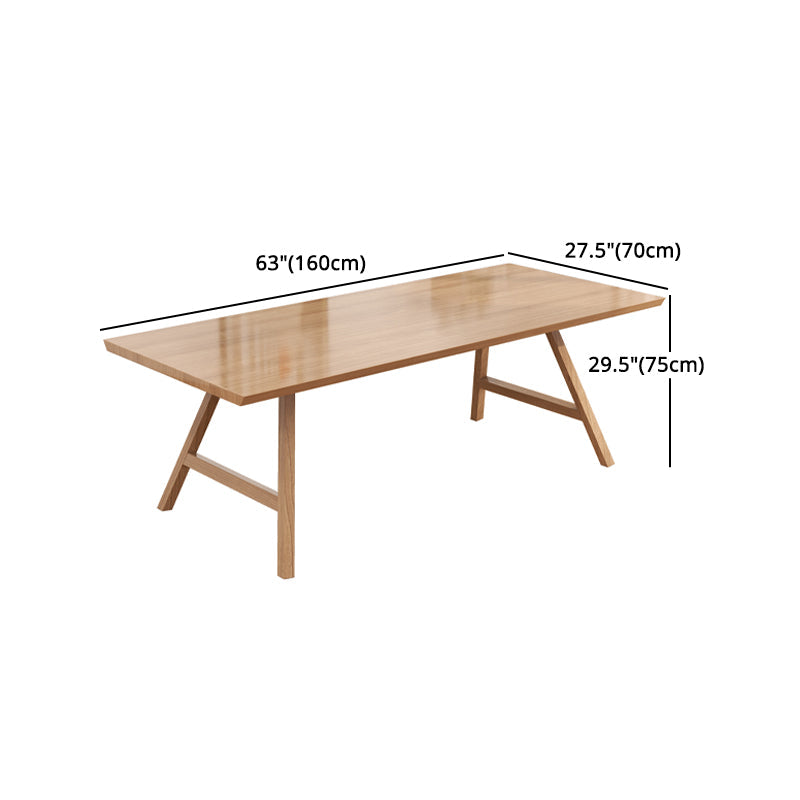 1/2/7 Pcs Pine Wood Modern Dining Room Set with Wooden Table and Chairs Dinette Set Clearhalo 'Dining Room Sets' 'Dining Tables & Seating' 'dining_room_set' 'furn' 'furn_dining_room_set' 'Furniture' 'furniture_dining_room_set' 'Kitchen & Dining Furniture' 'kitchen&dining_furn' 'kitchen' 4524136