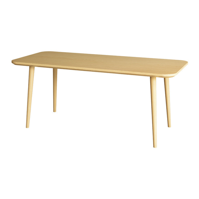 1/2/4/5/7 Pcs Pine Wood Modern Dining Set with Rectangle Table Dinette Set Clearhalo 'Dining Room Sets' 'Dining Tables & Seating' 'dining_room_set' 'furn' 'furn_dining_room_set' 'Furniture' 'furniture_dining_room_set' 'Kitchen & Dining Furniture' 'kitchen&dining_furn' 'kitchen' 4524140