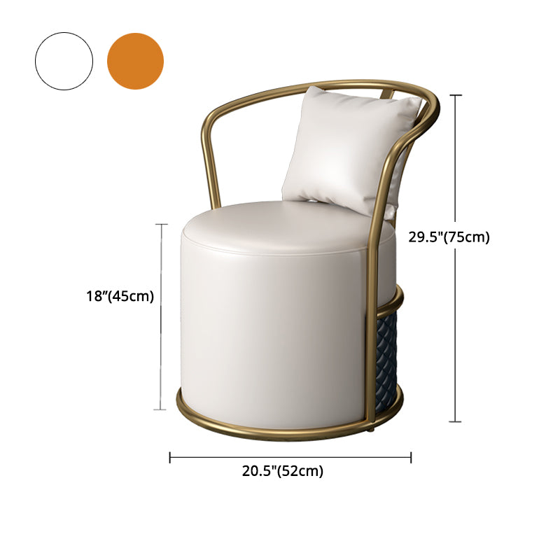 1/3/4 Pcs Metal Modern Dining Room Set with Round Table and Pedestal Base Dining Set Clearhalo 'Dining Room Sets' 'Dining Tables & Seating' 'dining_room_set' 'furn' 'furn_dining_room_set' 'Furniture' 'furniture_dining_room_set' 'Kitchen & Dining Furniture' 'kitchen&dining_furn' 'kitchen' 4524194