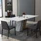 Contemporary 1/2/3/4/5/6/7 Pieces Dining Set Rectangle Dining Table Set Clearhalo 'Dining Room Sets' 'Dining Tables & Seating' 'dining_room_set' 'furn' 'furn_dining_room_set' 'Furniture' 'furniture_dining_room_set' 'Kitchen & Dining Furniture' 'kitchen&dining_furn' 'kitchen' 4524227