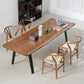 Industrial 1/2/5/7/9 Pieces Dining Set Solid Wood Dining Table with Chairs Clearhalo 'Dining Room Sets' 'Dining Tables & Seating' 'dining_room_set' 'furn' 'furn_dining_room_set' 'Furniture' 'furniture_dining_room_set' 'Kitchen & Dining Furniture' 'kitchen&dining_furn' 'kitchen' 4524270