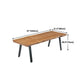 Industrial 1/2/5/7/9 Pieces Dining Set Solid Wood Dining Table with Chairs Clearhalo 'Dining Room Sets' 'Dining Tables & Seating' 'dining_room_set' 'furn' 'furn_dining_room_set' 'Furniture' 'furniture_dining_room_set' 'Kitchen & Dining Furniture' 'kitchen&dining_furn' 'kitchen' 4524279