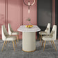 Glam Style 1/2/5/7 Pieces Dining Set Sintered Stone Dining Table for Home Use Clearhalo 'Dining Room Sets' 'Dining Tables & Seating' 'dining_room_set' 'furn' 'furn_dining_room_set' 'Furniture' 'furniture_dining_room_set' 'Kitchen & Dining Furniture' 'kitchen&dining_furn' 'kitchen' 4524296