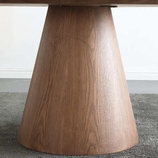 Modern 1/4/5/7 Pieces Dining Sintered Stone Dining Table Set with Wood Base for Home Clearhalo 'Dining Room Sets' 'Dining Tables & Seating' 'dining_room_set' 'furn' 'furn_dining_room_set' 'Furniture' 'furniture_dining_room_set' 'Kitchen & Dining Furniture' 'kitchen&dining_furn' 'kitchen' 4524311