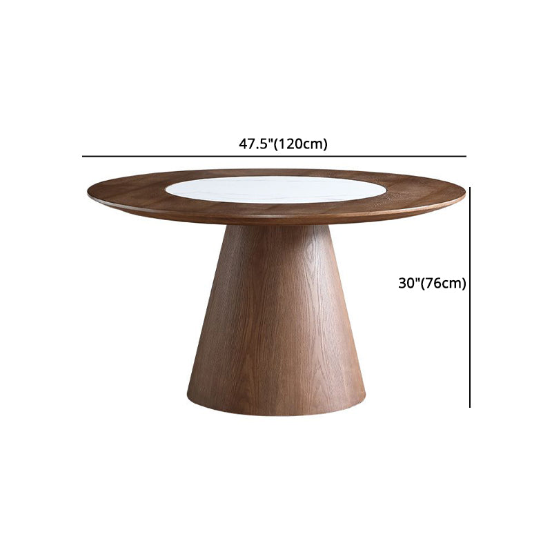 Modern 1/4/5/7 Pieces Dining Sintered Stone Dining Table Set with Wood Base for Home Clearhalo 'Dining Room Sets' 'Dining Tables & Seating' 'dining_room_set' 'furn' 'furn_dining_room_set' 'Furniture' 'furniture_dining_room_set' 'Kitchen & Dining Furniture' 'kitchen&dining_furn' 'kitchen' 4524313