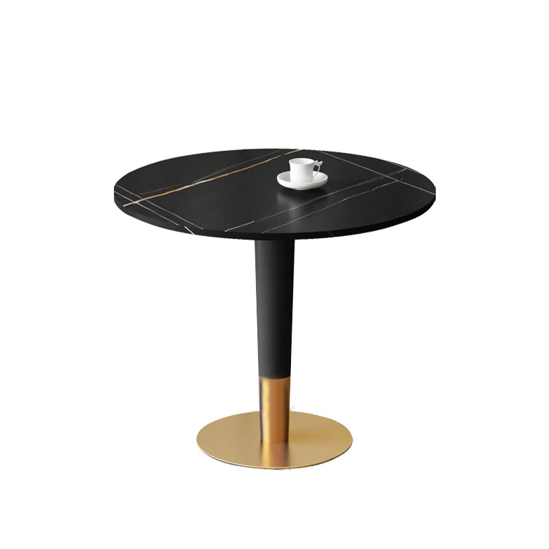 Contemporary 1/4/5 Pieces Dining Set Round Dining Room Table Set Clearhalo 'Dining Room Sets' 'Dining Tables & Seating' 'dining_room_set' 'furn' 'furn_dining_room_set' 'Furniture' 'furniture_dining_room_set' 'Kitchen & Dining Furniture' 'kitchen&dining_furn' 'kitchen' 4524375