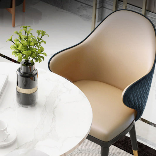 Contemporary 1/4/5 Pieces Dining Set Round Dining Room Table Set Clearhalo 'Dining Room Sets' 'Dining Tables & Seating' 'dining_room_set' 'furn' 'furn_dining_room_set' 'Furniture' 'furniture_dining_room_set' 'Kitchen & Dining Furniture' 'kitchen&dining_furn' 'kitchen' 4524383